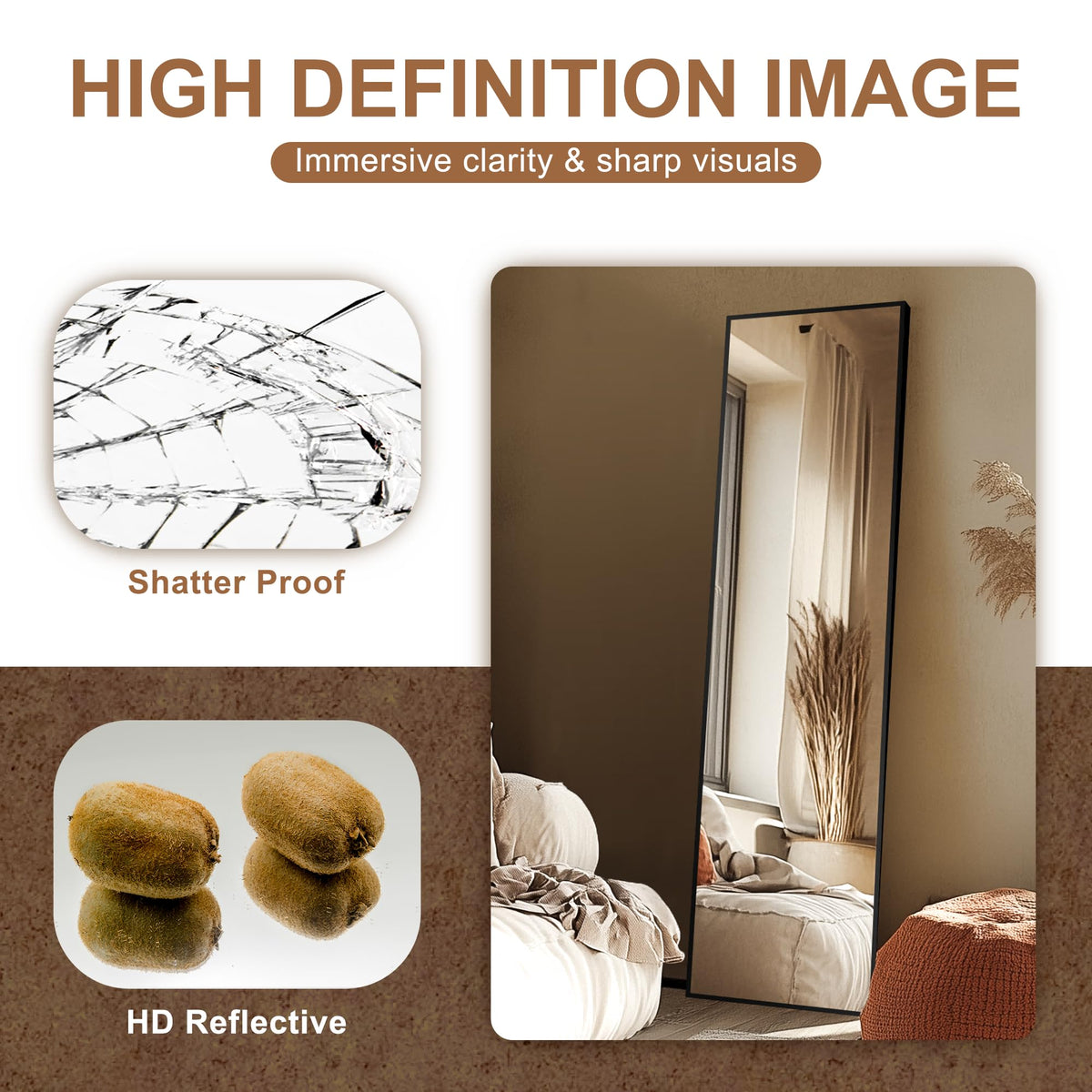 Thryvalis Wall Full Length Mirror